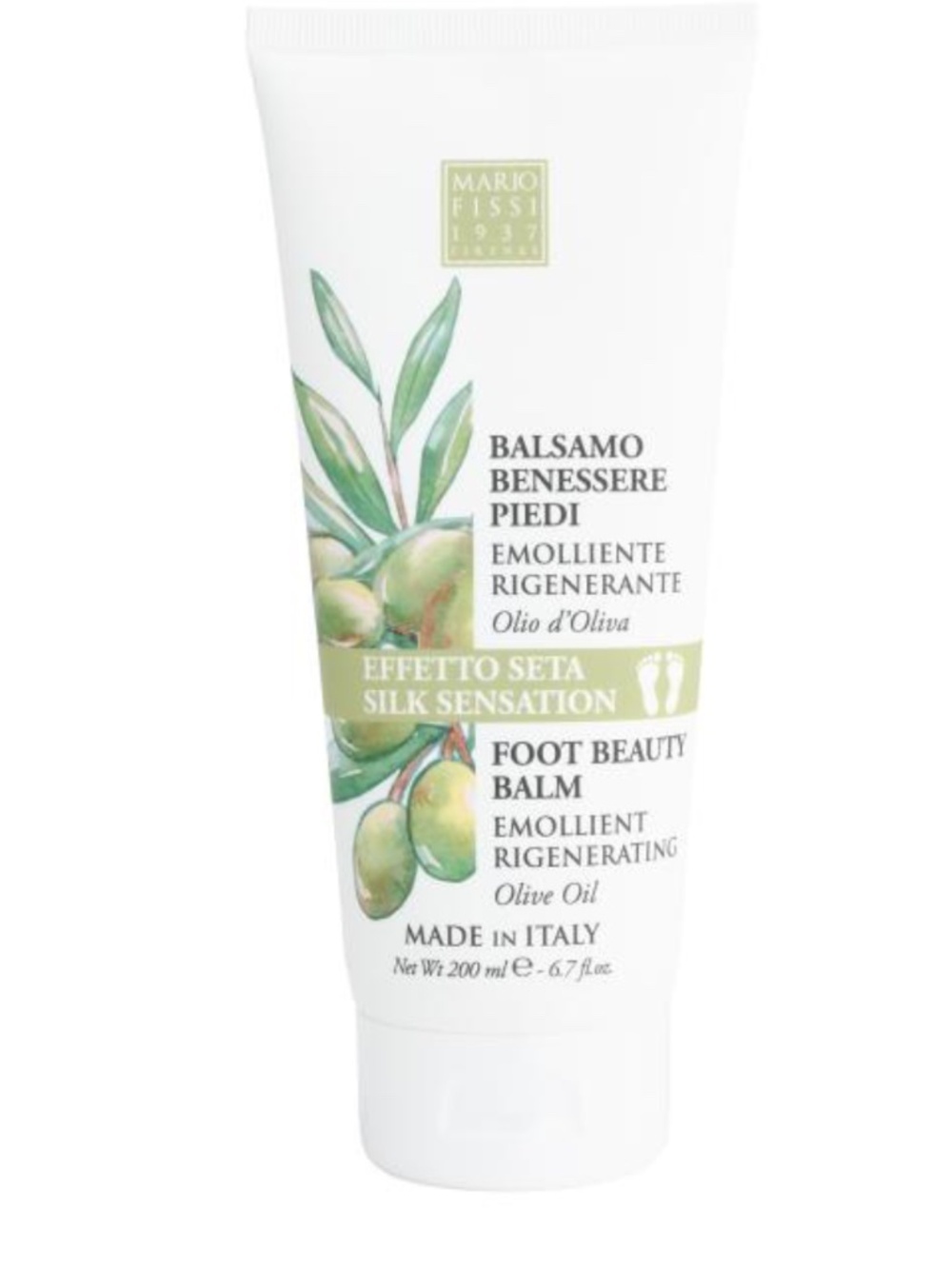 New LA FIORENTINA made in italy 6.7oz foot beauty balm
